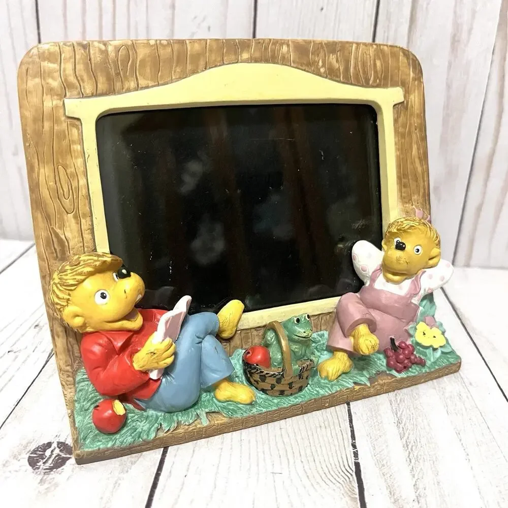 1991 The Berenstain Bears Photo Frame Princess House Exclusive